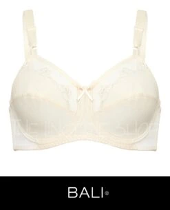 Bali BA0180 Flower Underwire Full Coverage Bra