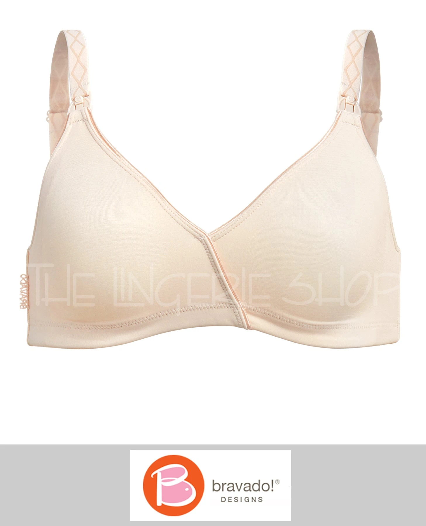 Bravado 122 Essential Embrace Full Figure Non-Wire Nursing Maternity Bra 1 Bravado 122 Essential Embrace Full Figure Non-Wire Nursing Maternity Bra