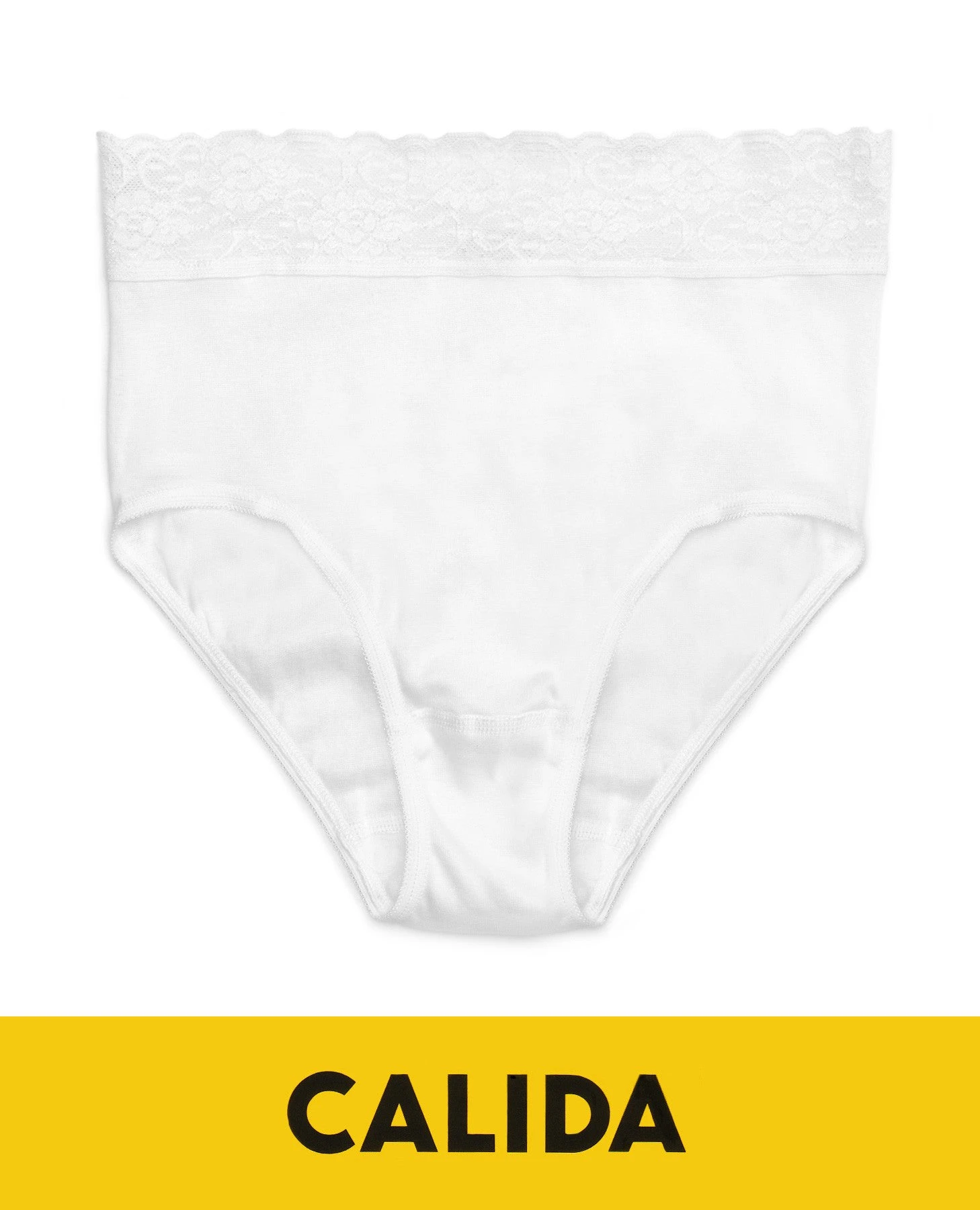 Calida 23907 Lace Trim Brief Panty 2 Calida 23907 Lace Trim Brief Panty - Image 2