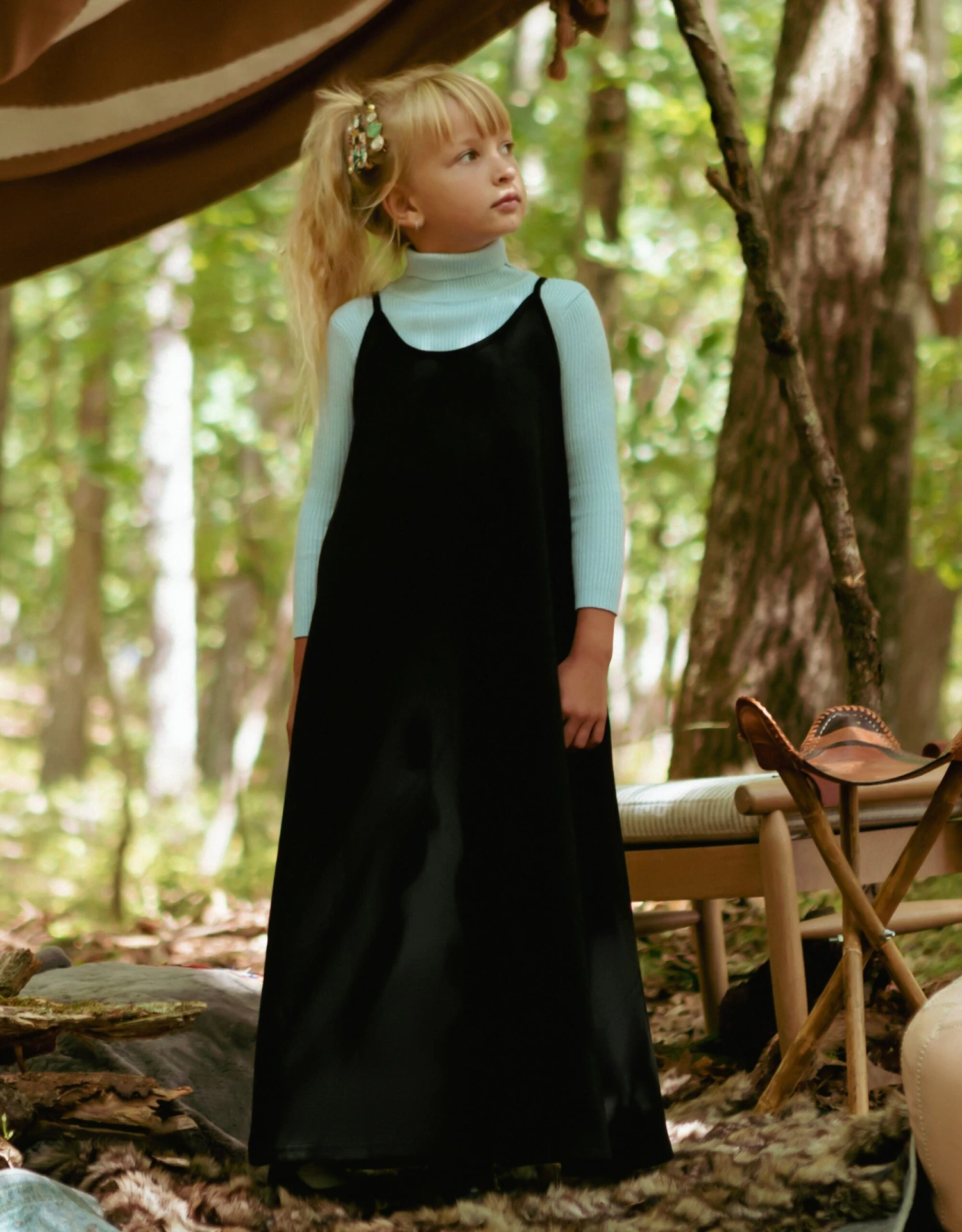 Girls Velour Round Neck Spaghetti Strap Maxi Dress Shabbos Jumper 1 Girls Velour Round Neck Spaghetti Strap Maxi Dress Shabbos Jumper