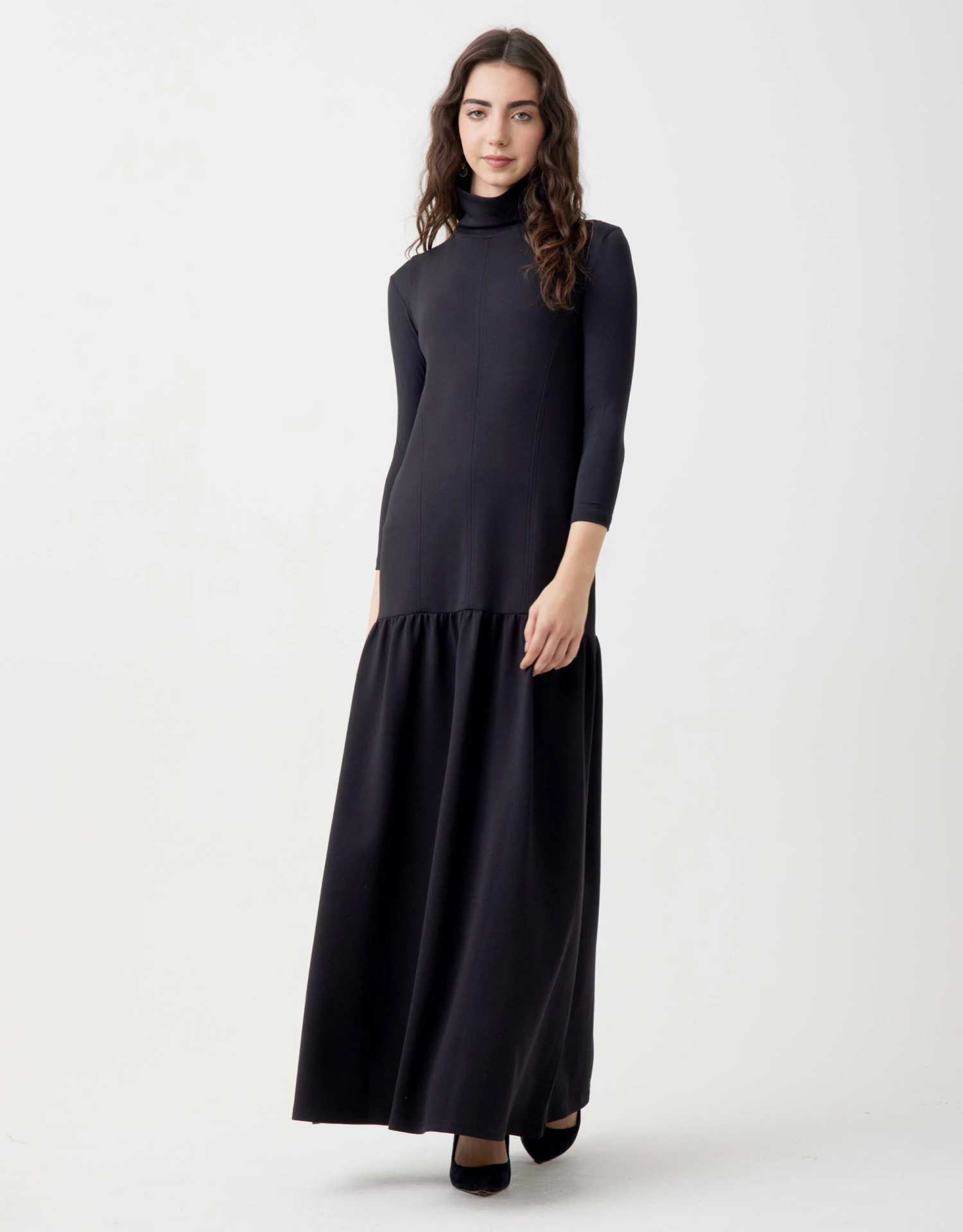 Ribbed Cropped Button Cardigan Black 3 Ribbed Cropped Button Cardigan Black - Image 3