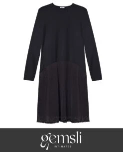 Gemsli FK312 Long Sleeve Solid Color Combination Full Slip