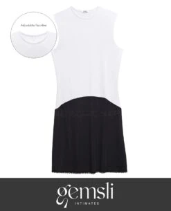 Gemsli FK314 Adjustable Crew Neck Multi Color Combination Full Slip