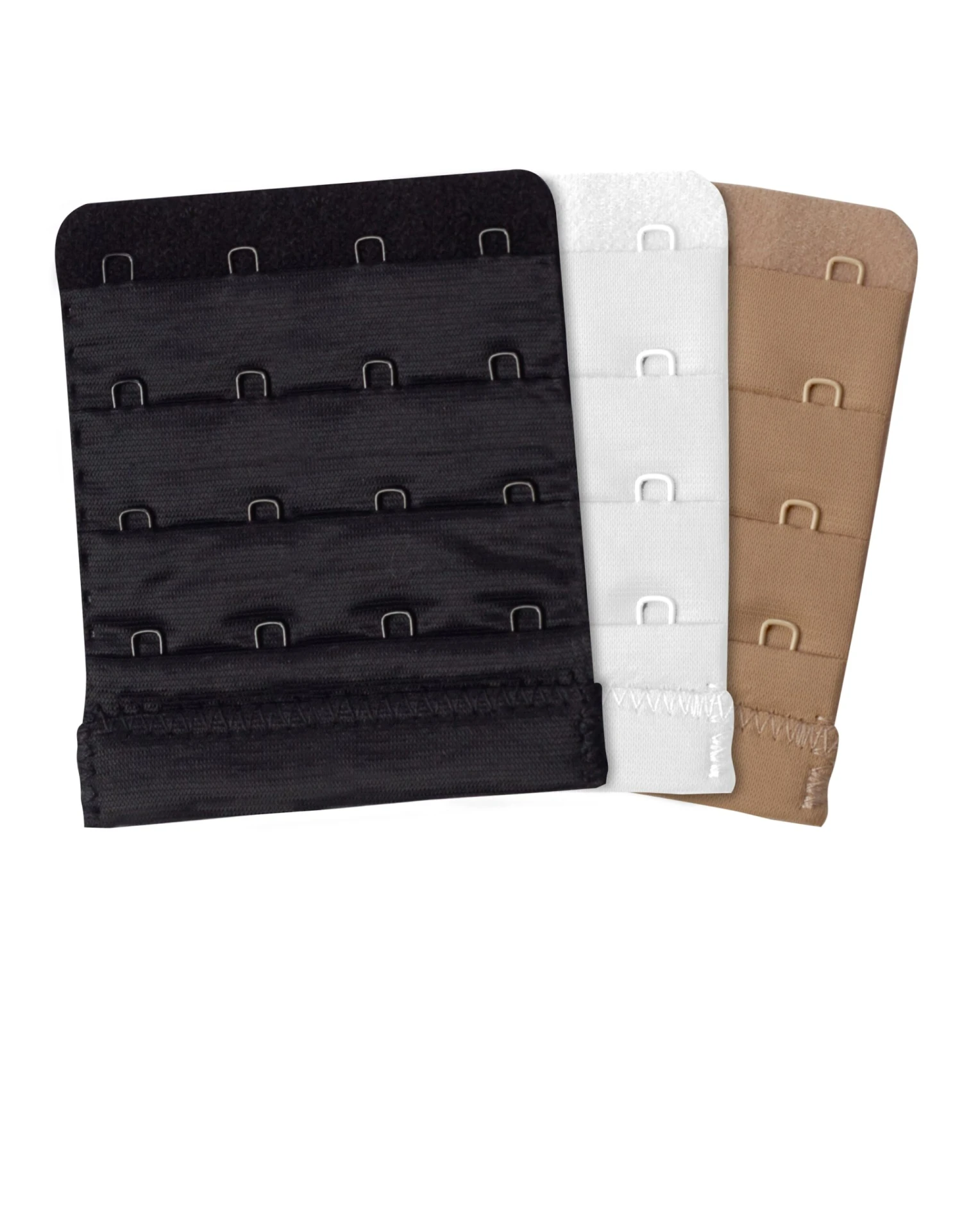 Fashion Essentials BF50523 Comfort Back 4-Hook Bra Extender 1 Fashion Essentials BF50523 Comfort Back 4-Hook Bra Extender