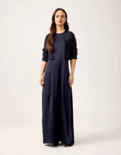 Cropped Ribbed Metallic Button Cardigan BLACK 5 Cropped Ribbed Metallic Button Cardigan BLACK -Fashionable Home Wear GSPD251003 BlueMaxi.SparkleCardi.Open 0963dbec 862a 462f bbf7 1a5bdfdda457