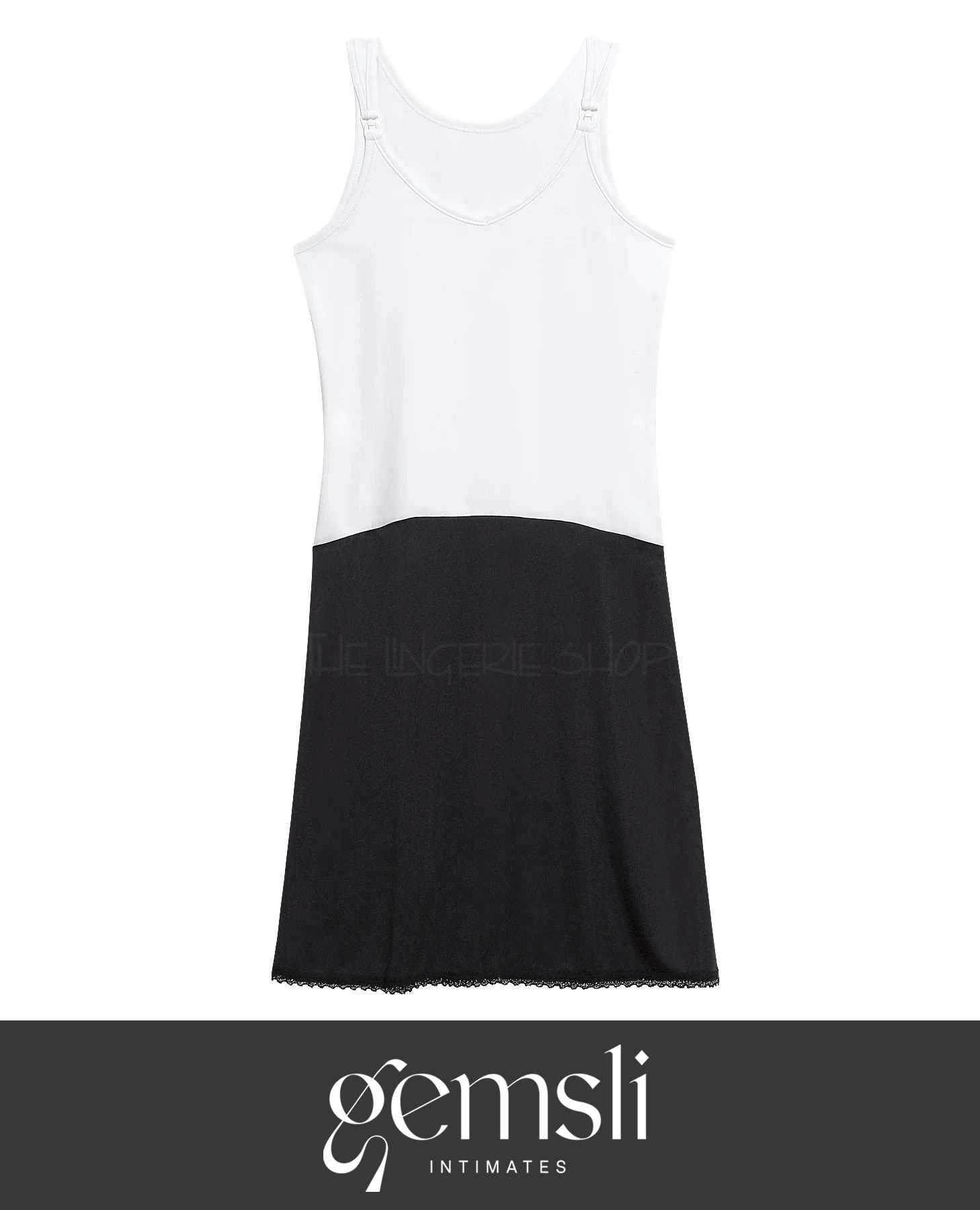 Gemsli FK310 Multi Color Combination Full Slip With Nursing Clasps 1 Gemsli FK310 Multi Color Combination Full Slip With Nursing Clasps