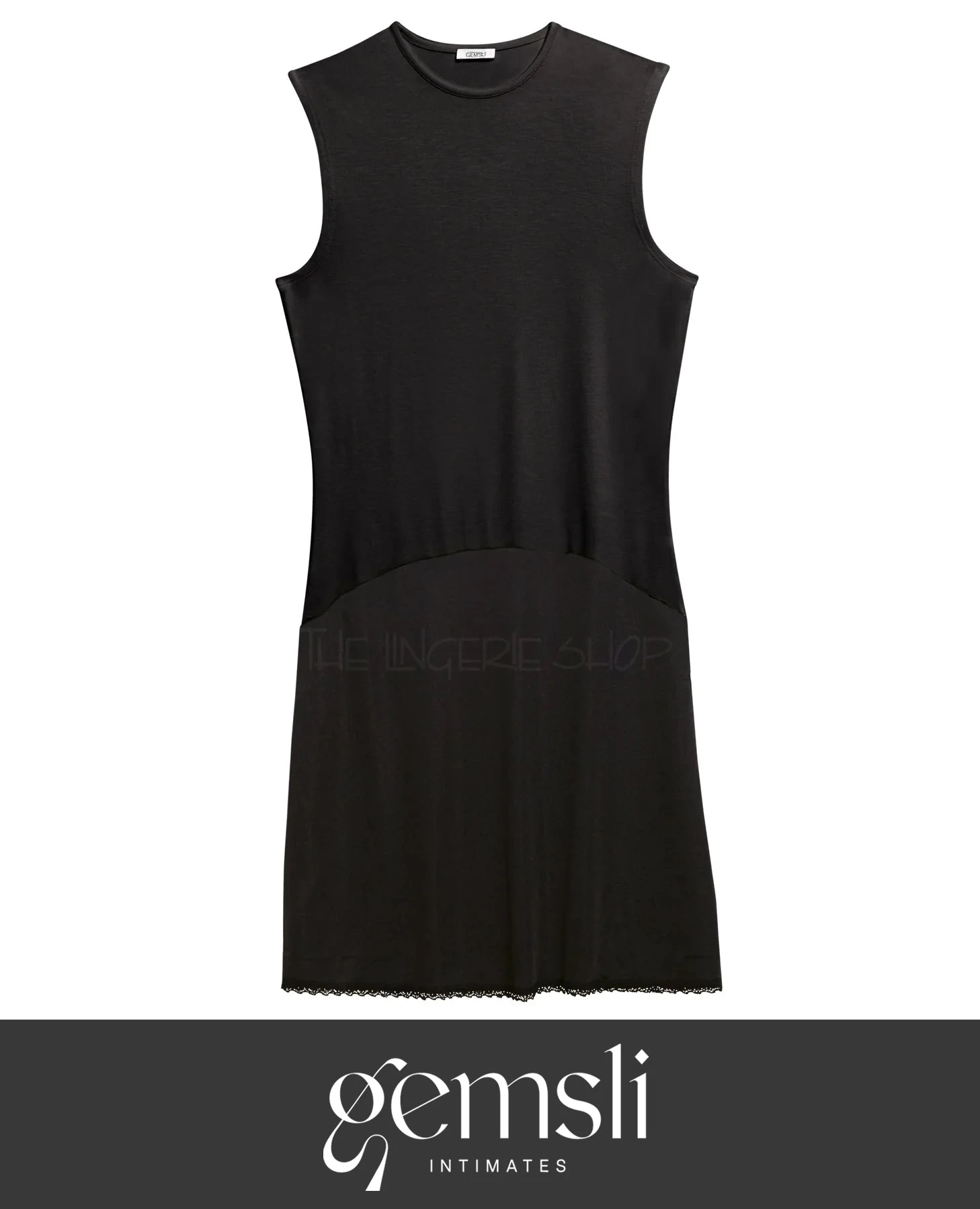 Gemsli FL314 Crew Neck Solid Color Combination Full Slip 1 Gemsli FL314 Crew Neck Solid Color Combination Full Slip