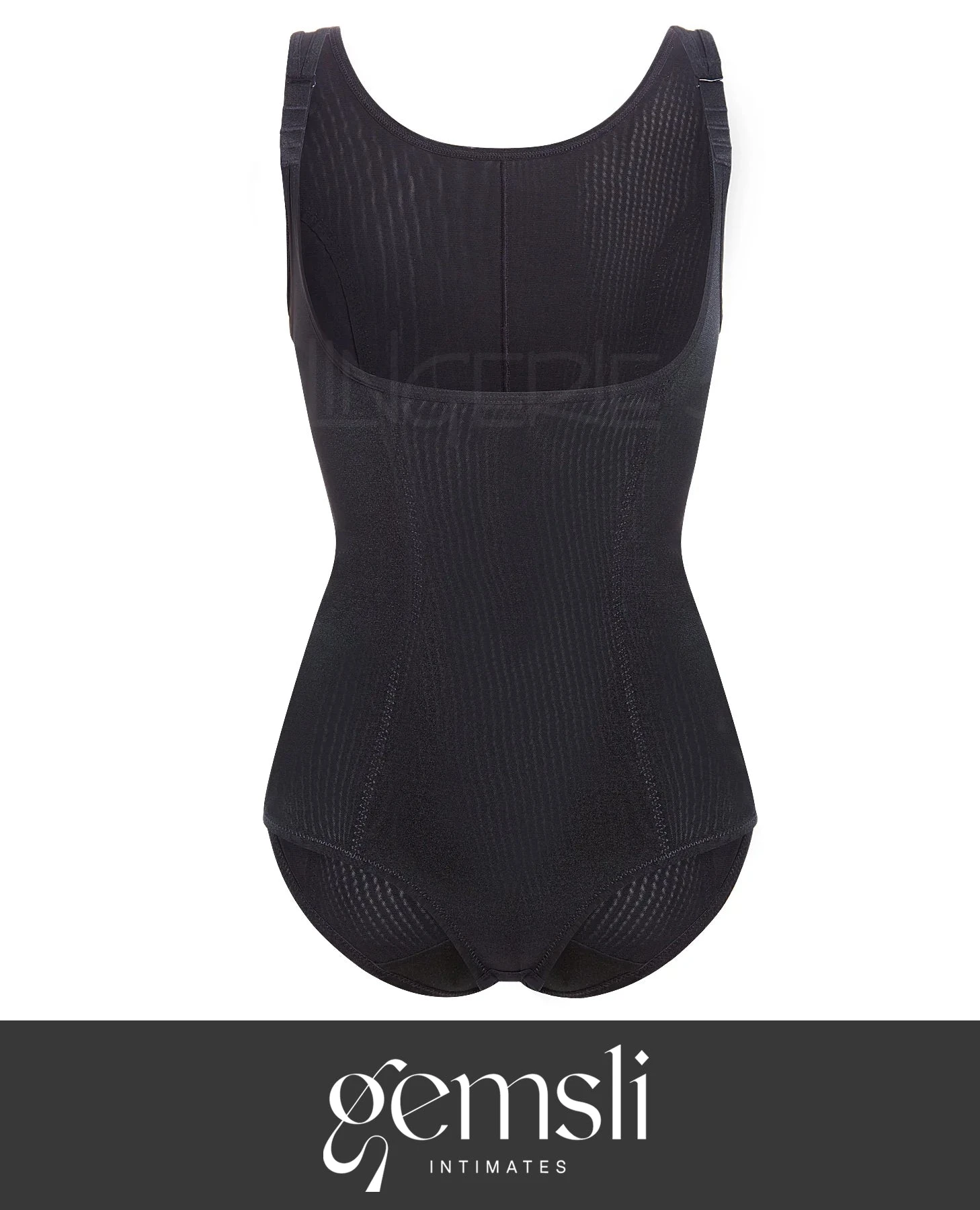 Gemsli LGSW109 Powermesh Frontless Body Suit Shaper 2 Gemsli LGSW109 Powermesh Frontless Body Suit Shaper - Image 2