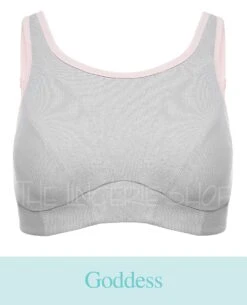 GoddessFGD6910 Sport Wireless Sports Bra