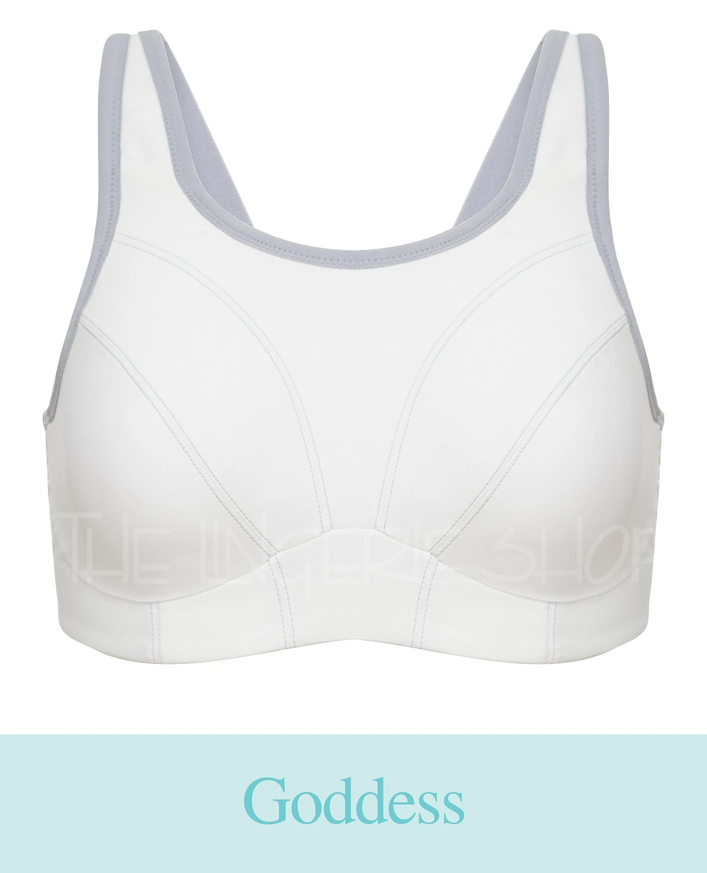 Goddess GD6910WHE Sport Wireless Sports Bra 1 Goddess GD6910WHE Sport Wireless Sports Bra