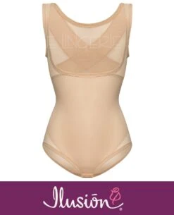 Illusion EI7193 Back Support Wear-Your-Own-Bra Shaper Bodysuit