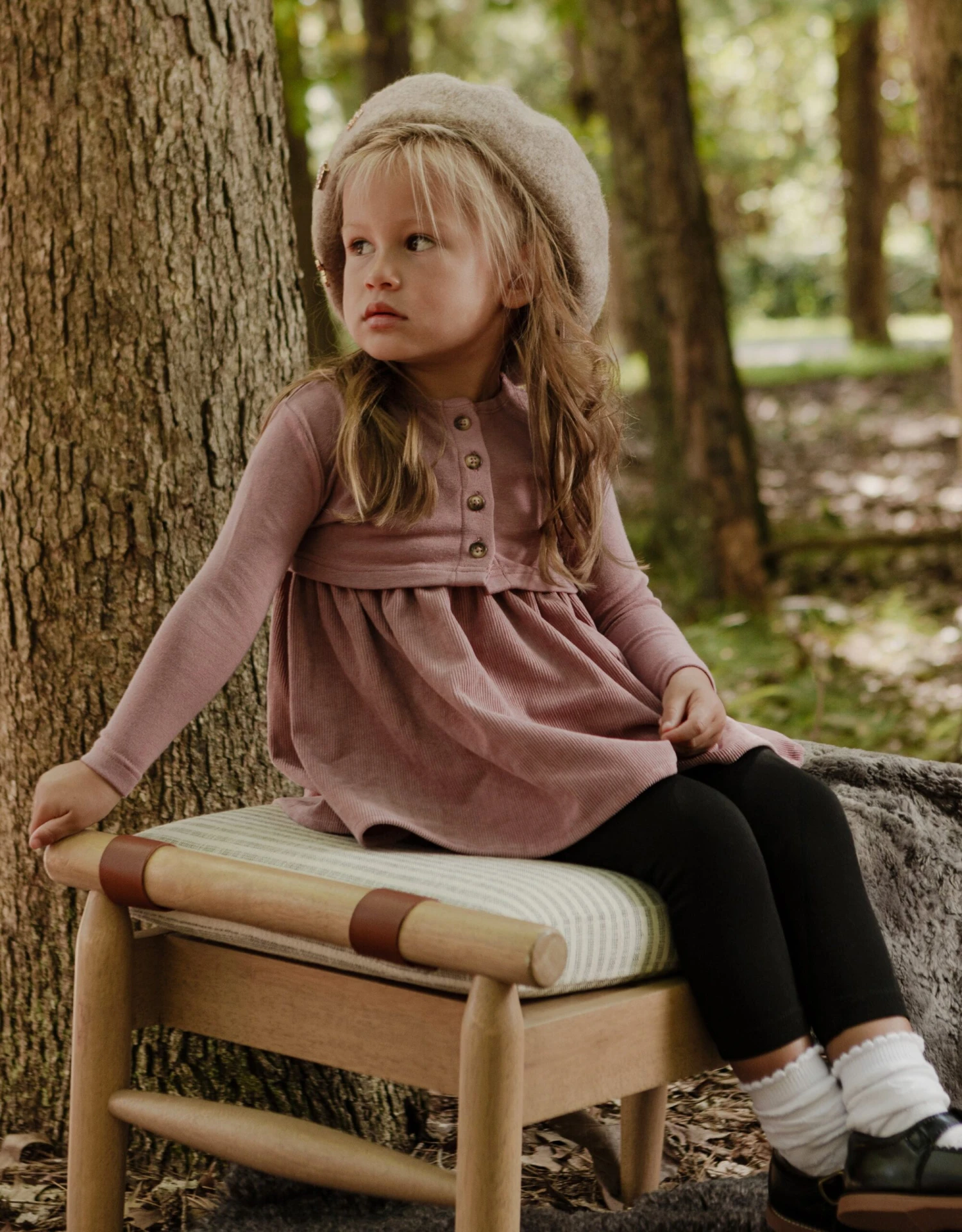 Toddler Girl Corduroy Playwear Set With Matching Cardigan Pink 1 Toddler Girl Corduroy Playwear Set With Matching Cardigan Pink