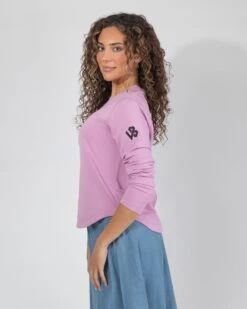 VividLines Relaxed Top 18 VividLines Relaxed Top -Fashionable Home Wear LS 54