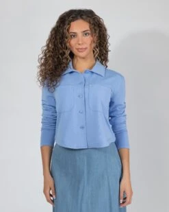 Casual Button-Down Top