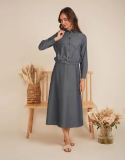 Crewneck Aline Midi Jumper