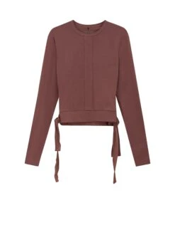 Wrap Look Tee Champagne