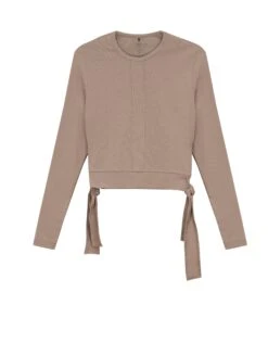 Wrap Look Tee New Stone