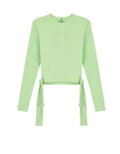 Wrap Look Tee Pistachio