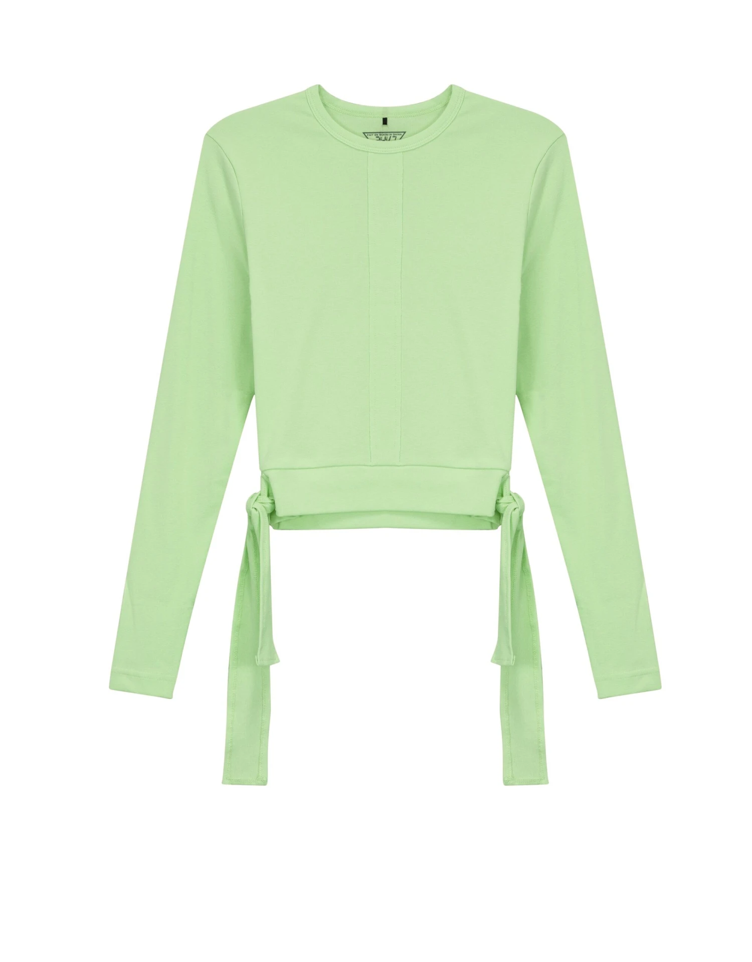 Wrap Look Tee Pistachio 1 Wrap Look Tee Pistachio