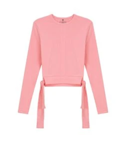 Wrap Look Tee Salmon