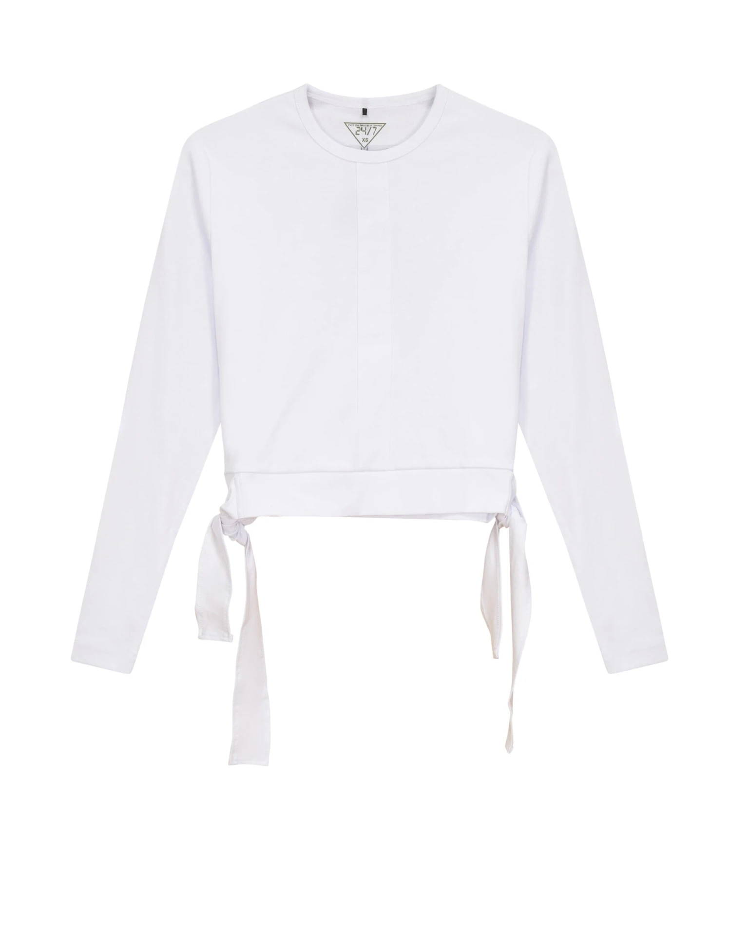 Wrap Look Tee White 1 Wrap Look Tee White