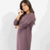 Lotus Plum Washed Nightgown