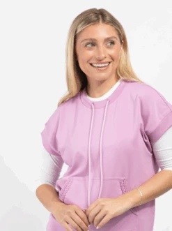 Von Bon Relaxed Top Smoky Grape