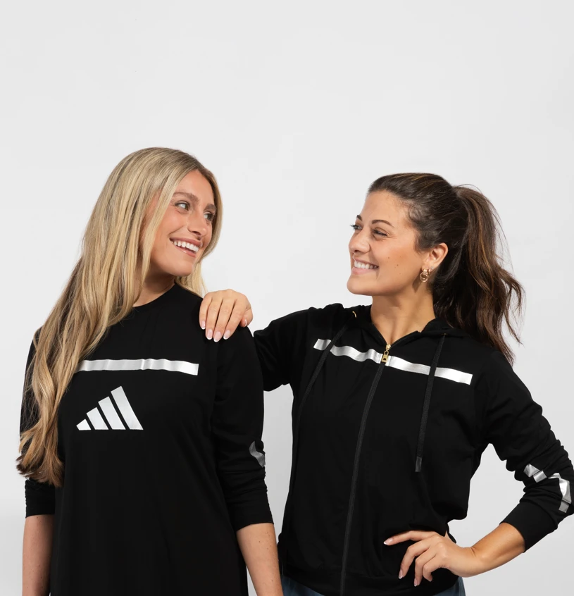 Pull On Nightgown With Sport Motif Black Silver 2 Pull On Nightgown With Sport Motif Black Silver - Image 2