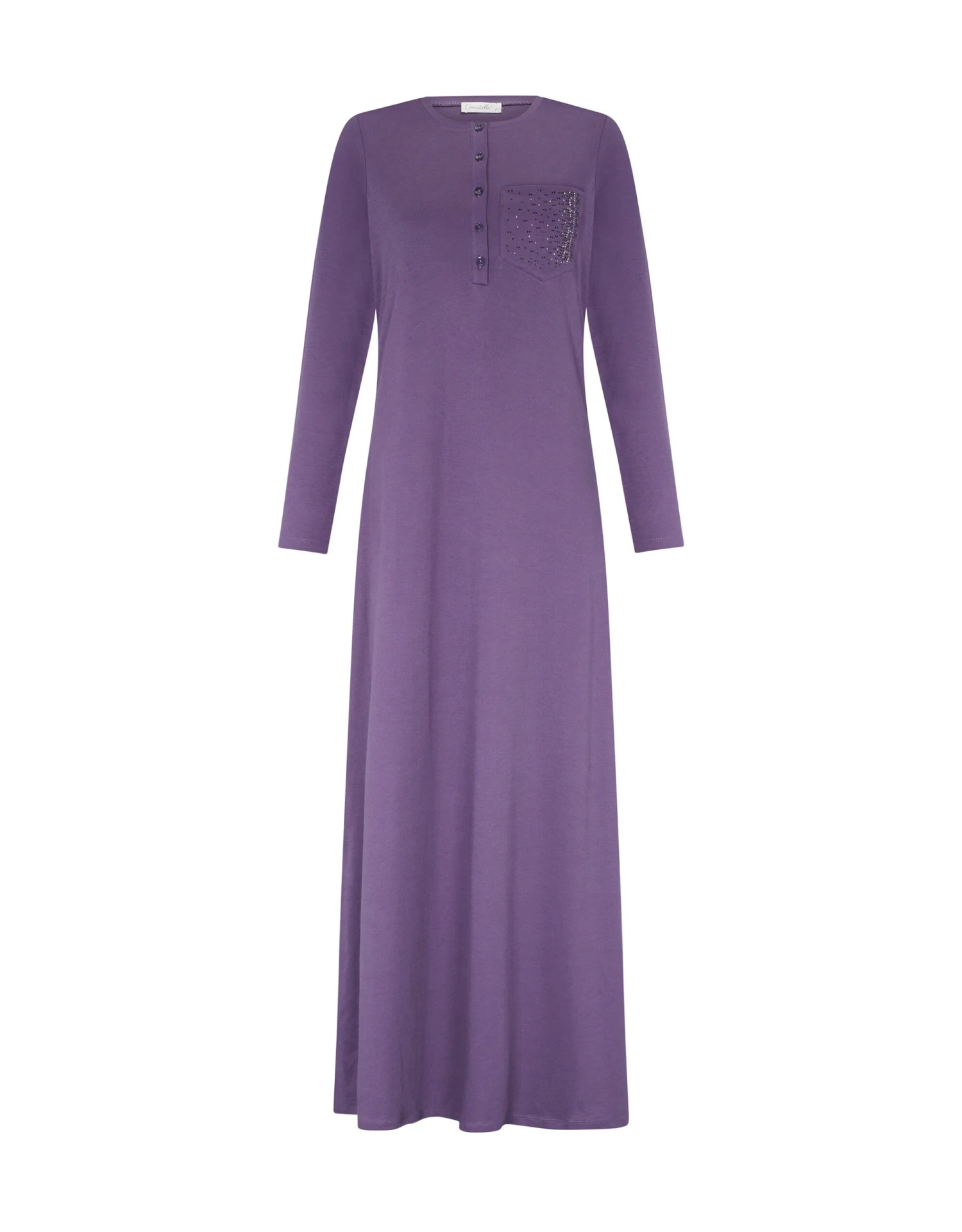 Button Front Nightgown 2 Button Front Nightgown - Image 2