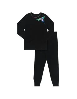 Pima Cotton Magic Bird Kids Pajamas Legging Playwear Set Pink