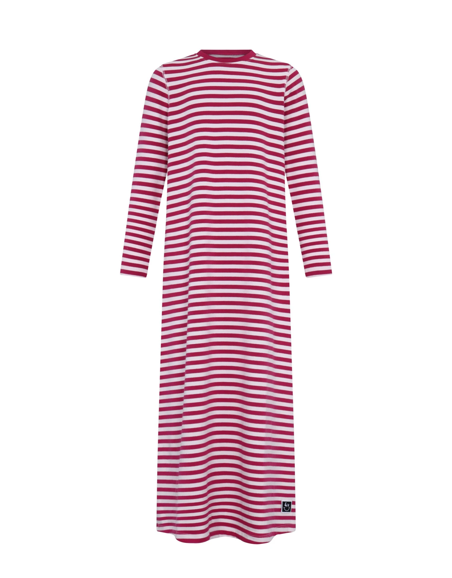 Pima Cotton Kids And Teen Nightgown Lounger With Stitched Seams Burgundy Pink 1 Pima Cotton Kids And Teen Nightgown Lounger With Stitched Seams Burgundy Pink