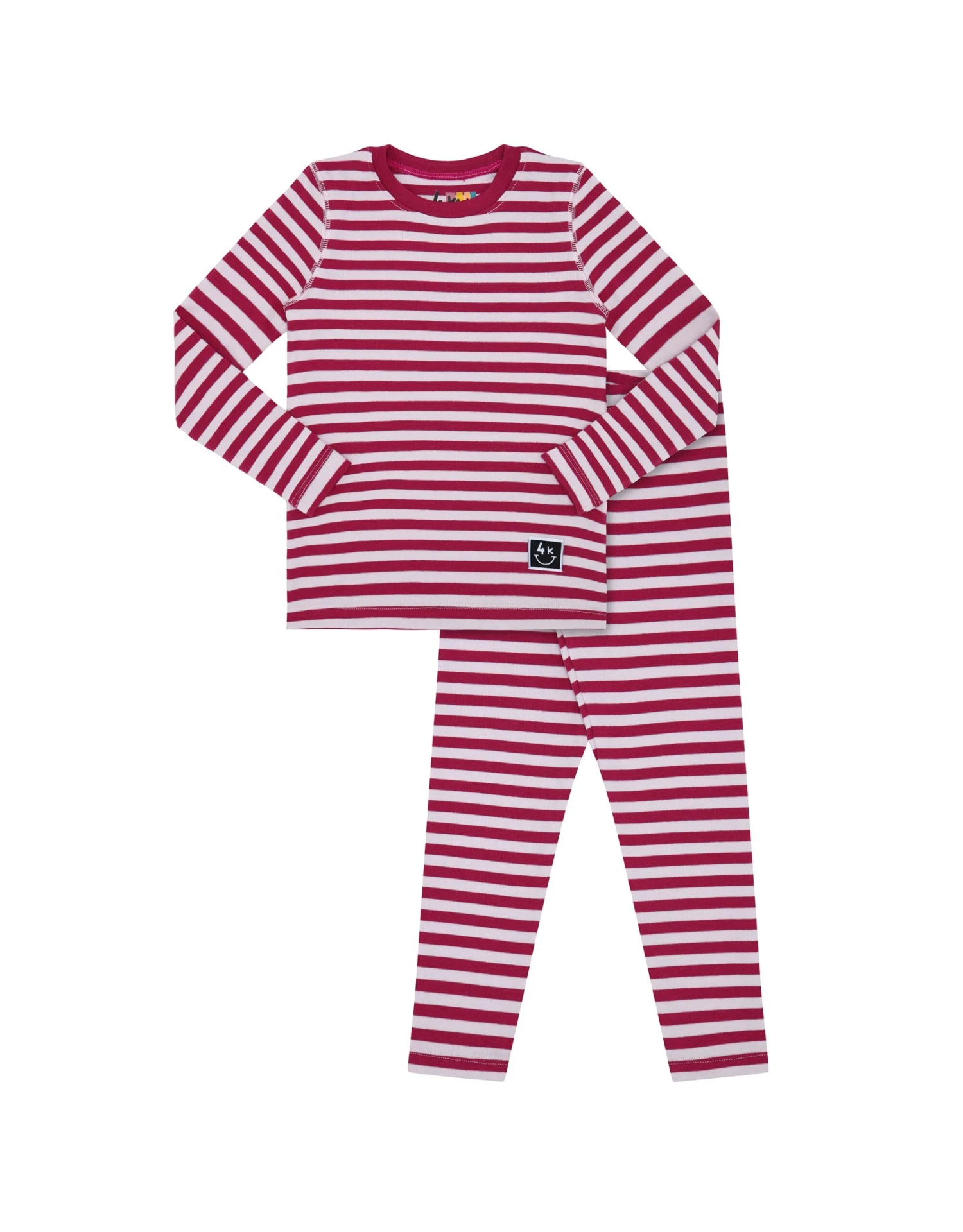 Pima Cotton Kids Pajamas Legging Playwear Set With Stitched Seams Burgundy Pink 1 Pima Cotton Kids Pajamas Legging Playwear Set With Stitched Seams Burgundy Pink
