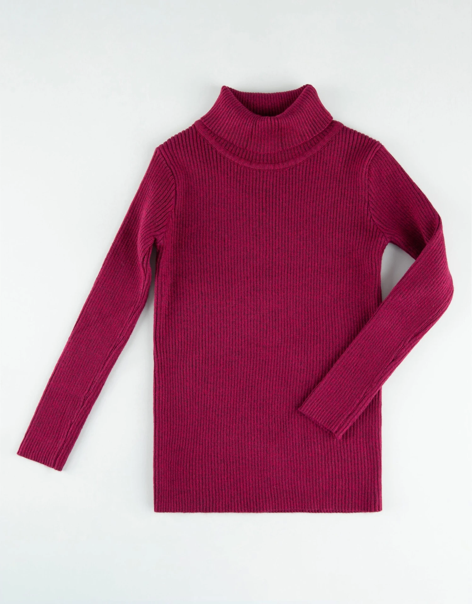Kids Rib Knit Turtle Neck Sweater Berry Heather 1 Kids Rib Knit Turtle Neck Sweater Berry Heather