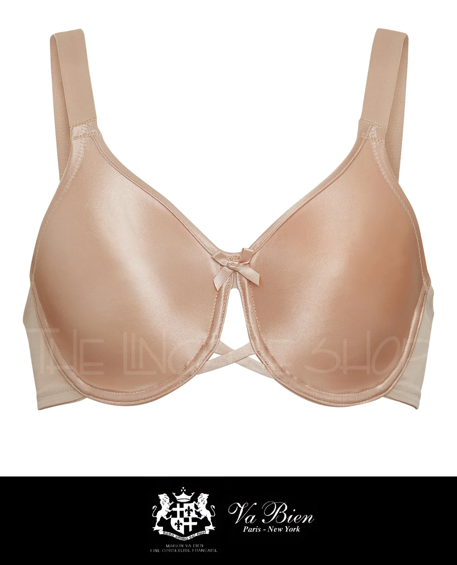 Va Bien 601 Satin Seamless Underwire Bra 1 Va Bien 601 Satin Seamless Underwire Bra