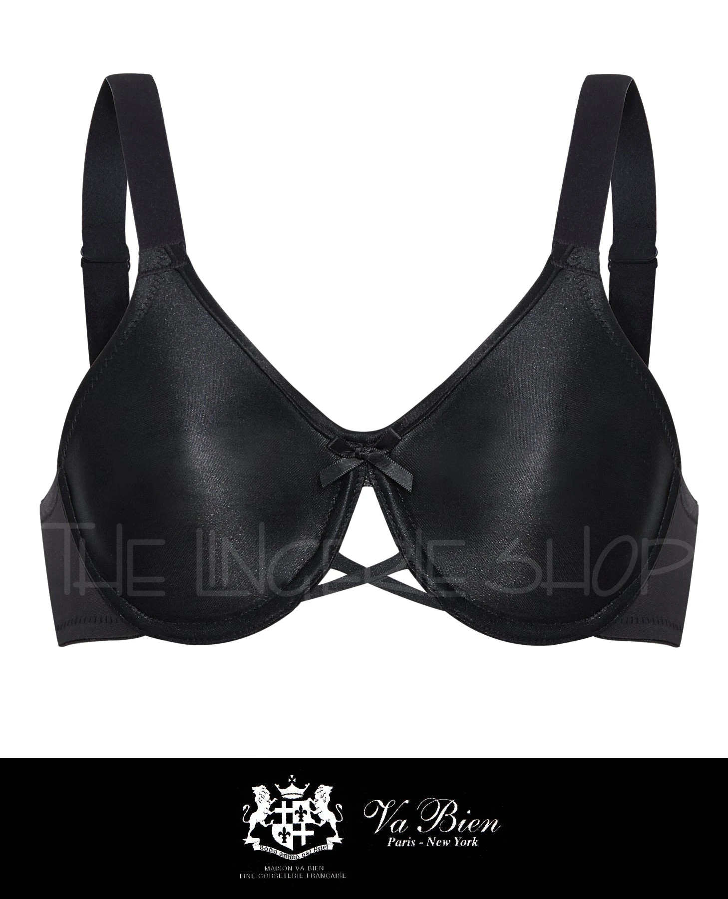 Va Bien 601 Satin Seamless Underwire Bra 2 Va Bien 601 Satin Seamless Underwire Bra - Image 2