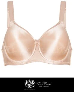 Va Bien VB605 Minimizing Satin Underwire T-Shirt Bra