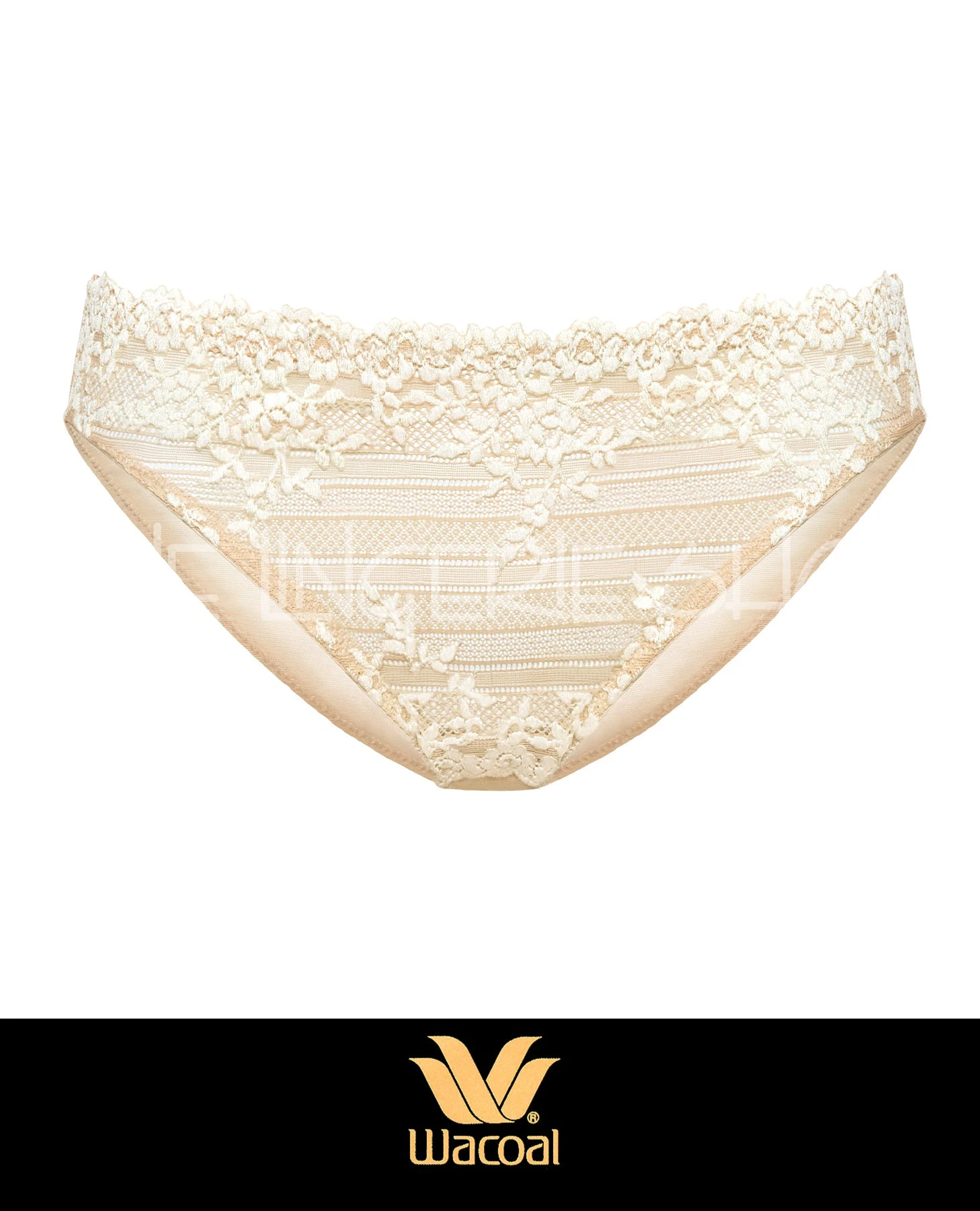 Wacoal 64391 Embrace Lace Bikini Panty Nude 1 Wacoal 64391 Embrace Lace Bikini Panty Nude