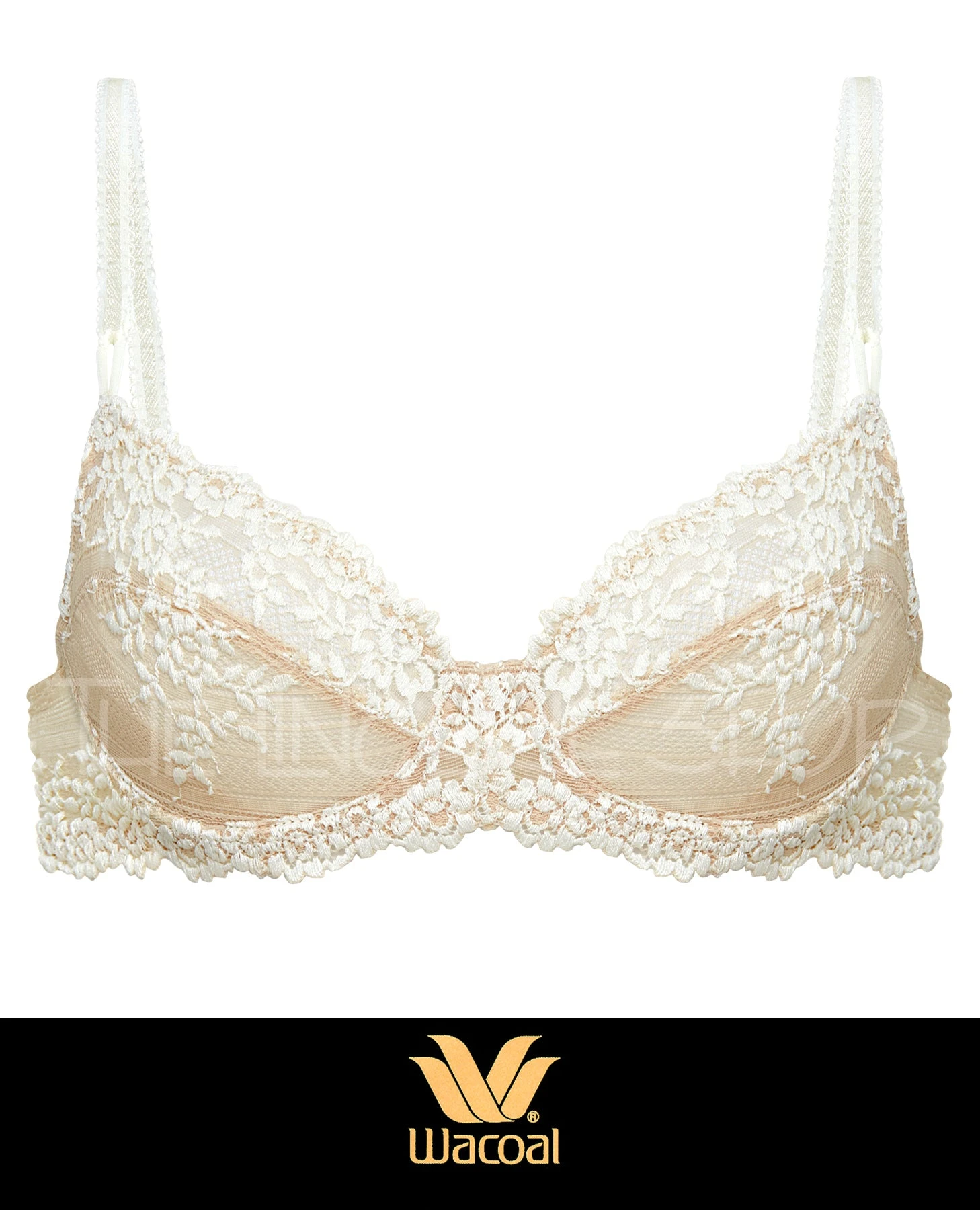 Wacoal 65191 Embrace Lace Underwire Bra Nude 1 Wacoal 65191 Embrace Lace Underwire Bra Nude