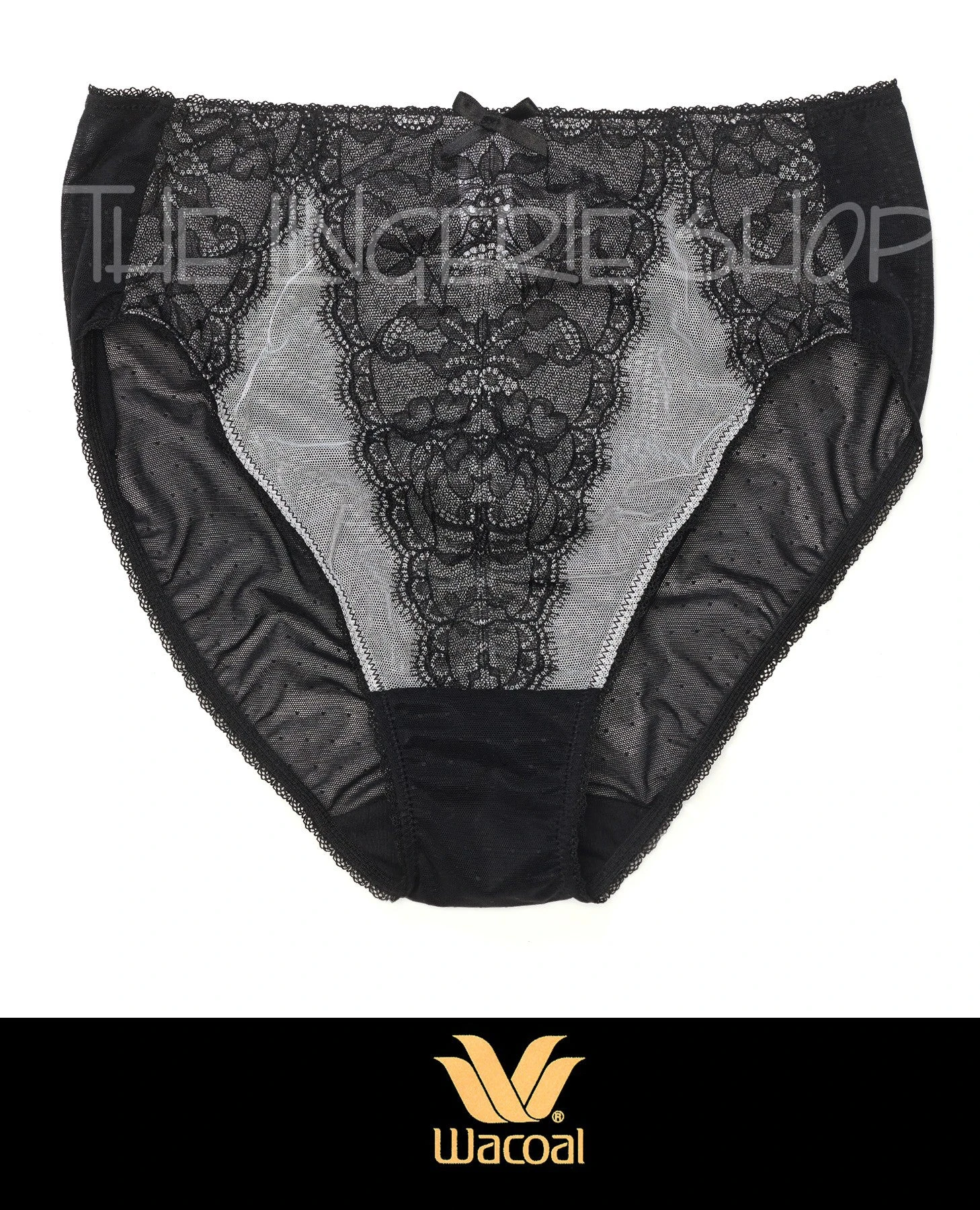 Wacoal W841186 Retro Chic Hi-Cut Brief Panty 1 Wacoal W841186 Retro Chic Hi-Cut Brief Panty