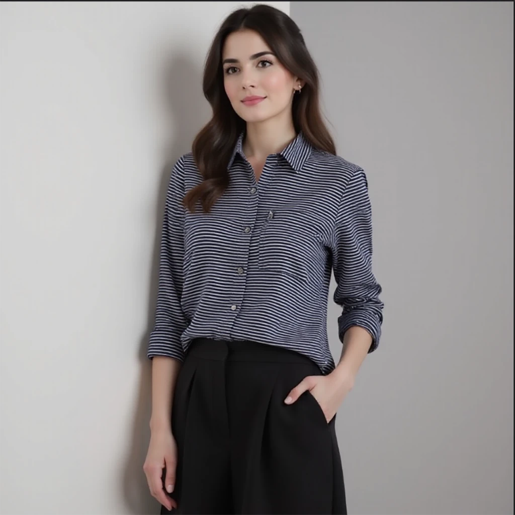 Cactus LONG SLEEVE BUTTON FRONT TSHIRT 1 Cactus LONG SLEEVE BUTTON FRONT TSHIRT