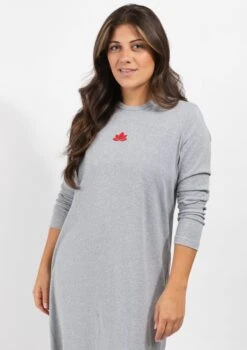 Lotus Pull On Nightgown Grey