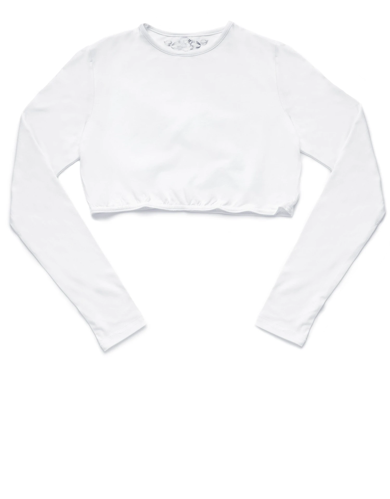 Cotton Modal Long Sleeve Crew Neck Half Shell 1 Cotton Modal Long Sleeve Crew Neck Half Shell